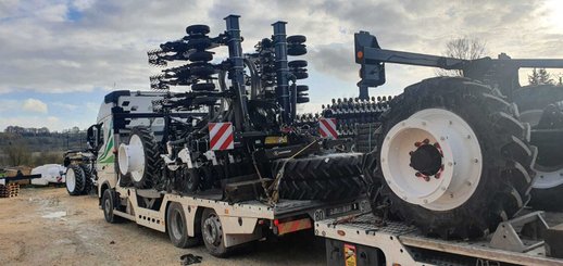 Semoir pour semis simplifié Agrisem Strip-Cat II traîné Repliable