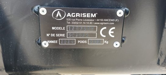 Semoir pour semis simplifié Agrisem Strip-Cat II porté Repliable