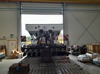 Semoir pour semis simplifié Agrisem mBOSS Rétractable