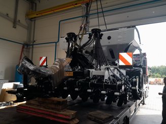 Semoir pour semis simplifié Agrisem mBOSS Rétractable