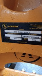 Déchaumeur à disques Agrisem Disc-O-Mulch Gold porté Repliable