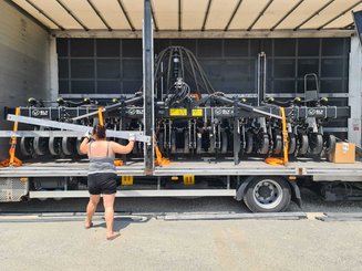 Semoir pour semis simplifié Agrisem Strip-Cat II porté Repliable