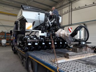 Semoir pour semis simplifié Agrisem mBOSS Rétractable