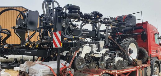 Semoir pour semis simplifié Agrisem Strip-Cat II traîné Repliable