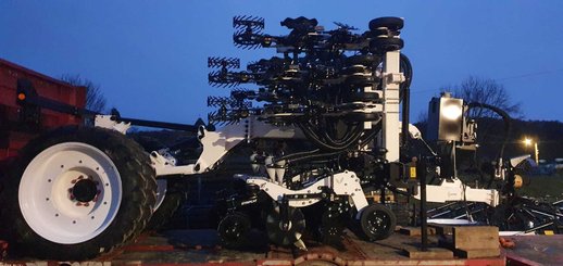 Semoir pour semis simplifié Agrisem Strip-Cat II traîné Repliable