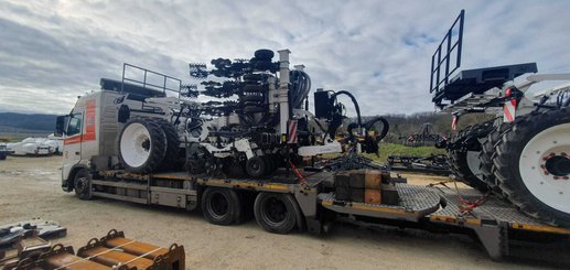 Semoir pour semis simplifié Agrisem Strip-Cat II traîné Repliable