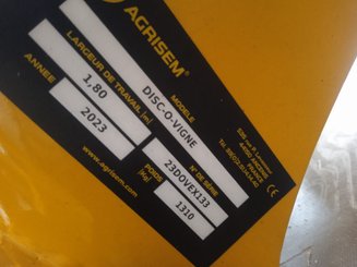 Déchaumeur à disques Agrisem Disc-O-Vigne Fixe