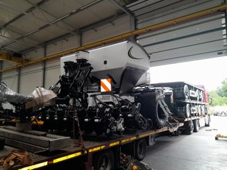 Semoir pour semis simplifié Agrisem mBOSS Rétractable