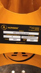 Déchaumeur à disques Agrisem Disc-O-Mulch Gold porté Repliable