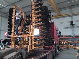 Déchaumeur à disques Agrisem Disc-O-Mulch Série R porté Repliable