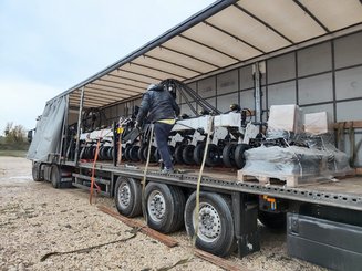 Semoir pour semis simplifié Agrisem Strip-Cat II porté Repliable