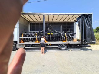 Semoir pour semis simplifié Agrisem Strip-Cat II porté Repliable