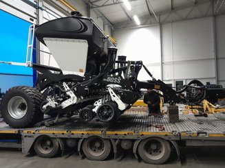 Semoir pour semis simplifié Agrisem mBOSS Rétractable