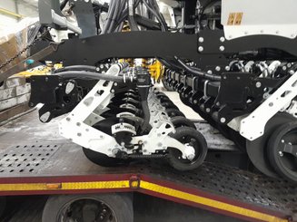 Semoir pour semis simplifié Agrisem mBOSS Rétractable