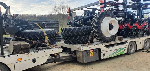 Semoir pour semis simplifié Agrisem Strip-Cat II traîné Repliable