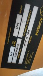 Déchaumeur à disques Agrisem Disc-O-Vigne Fixe