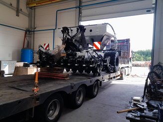 Semoir pour semis simplifié Agrisem mBOSS Rétractable