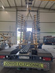 Semoir pour semis simplifié Agrisem Vibrosem porté Repliable