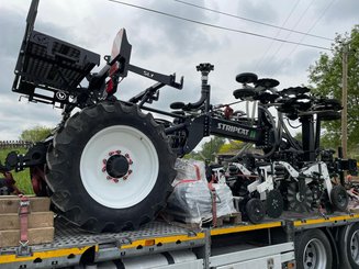 Semoir pour semis simplifié Agrisem Strip-Cat II traîné Repliable