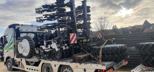 Semoir pour semis simplifié Agrisem Strip-Cat II traîné Repliable