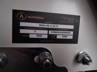 Semoir pour semis simplifié Agrisem BOSS Trainé 3/4m