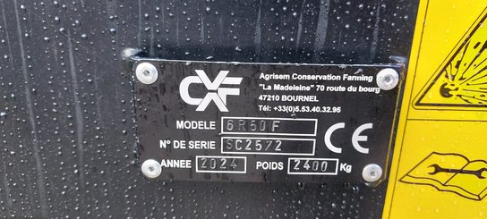 Semoir pour semis simplifié Agrisem Strip-Cat II porté Fixe
