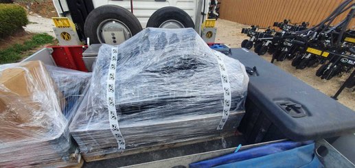 Semoir pour semis simplifié Agrisem Strip-Cat II traîné Repliable
