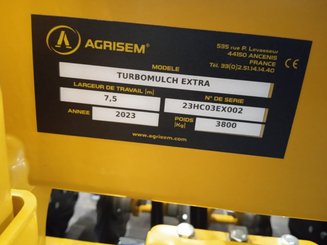 Déchaumeur Agrisem Turbomulch Extra Repliable