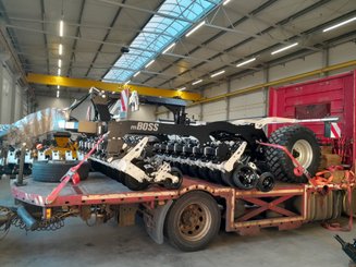 Semoir pour semis simplifié Agrisem mBOSS Rétractable