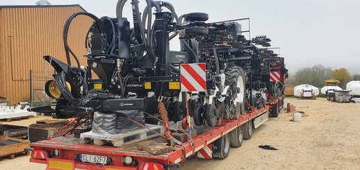 Semoir pour semis simplifié Agrisem Strip-Cat II traîné Repliable