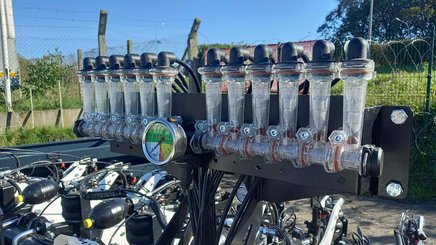 Semoir pour semis simplifié Agrisem Strip-Cat II porté Repliable