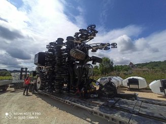 Semoir pour semis simplifié Agrisem Strip-Cat II traîné Repliable