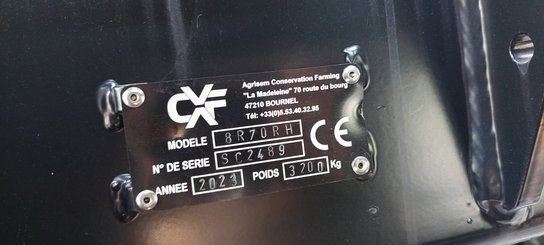 Semoir pour semis simplifié Agrisem Strip-Cat II porté Repliable