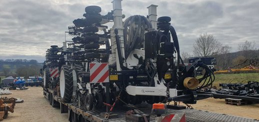 Semoir pour semis simplifié Agrisem Strip-Cat II traîné Repliable