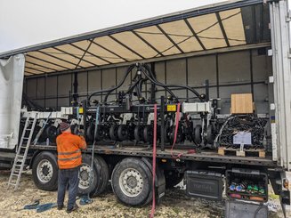 Semoir pour semis simplifié Agrisem Strip-Cat II porté Repliable