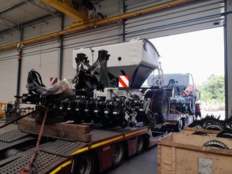 Semoir pour semis simplifié Agrisem mBOSS Rétractable