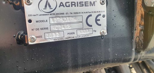 Semoir pour semis simplifié Agrisem Strip-Cat II traîné Repliable