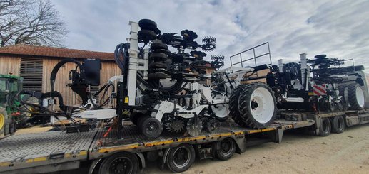 Semoir pour semis simplifié Agrisem Strip-Cat II traîné Repliable