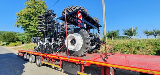 Semoir pour semis simplifié Agrisem Strip-Cat II traîné Repliable