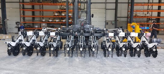 Semoir pour semis simplifié Agrisem Strip-Cat II porté Repliable