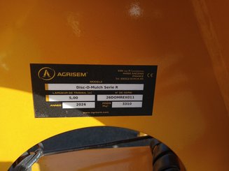 Déchaumeur à disques Agrisem Disc-O-Mulch Série R porté Repliable
