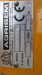 Déchaumeur Agrisem Maximulch Série 3 porté Fixe