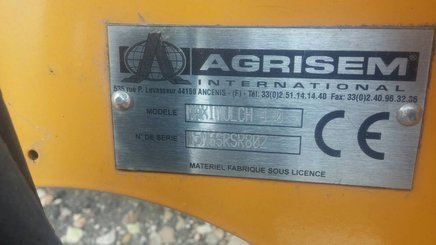 Déchaumeur Agrisem Maximulch Série 6 traîné Repliable