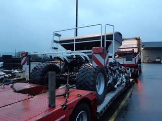 Semoir pour semis simplifié Agrisem mBOSS Rétractable