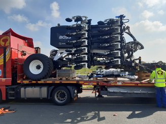 Semoir pour semis simplifié Agrisem BOSS Repliable