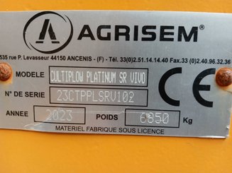 Décompacteur Agrisem Cultiplow Platinum porté Repliable