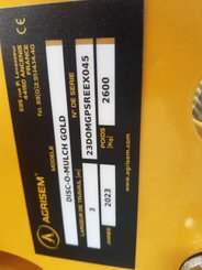 Déchaumeur à disques Agrisem Disc-O-Mulch Gold porté Fixe