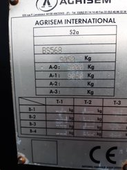 Semoir pour semis simplifié Agrisem BOSS Repliable