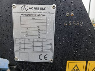 Semoir pour semis simplifié Agrisem BOSS Repliable