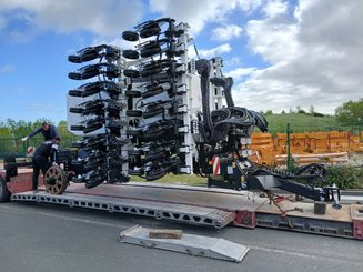 Semoir pour semis simplifié Agrisem BOSS Repliable